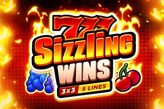 Capa do slot 777 Sizzling Wins: 5 Lines
