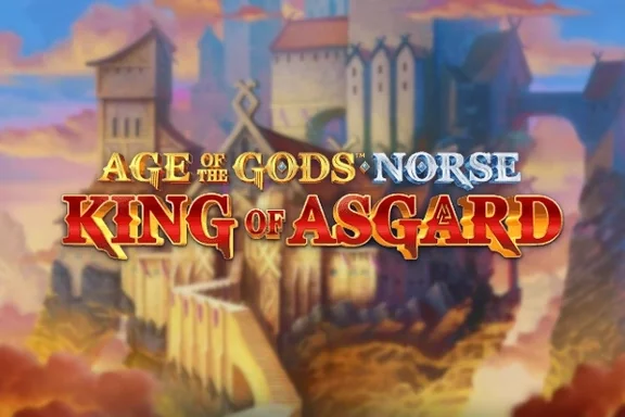 Capa do slot Age of the Gods Norse: King of Asgard